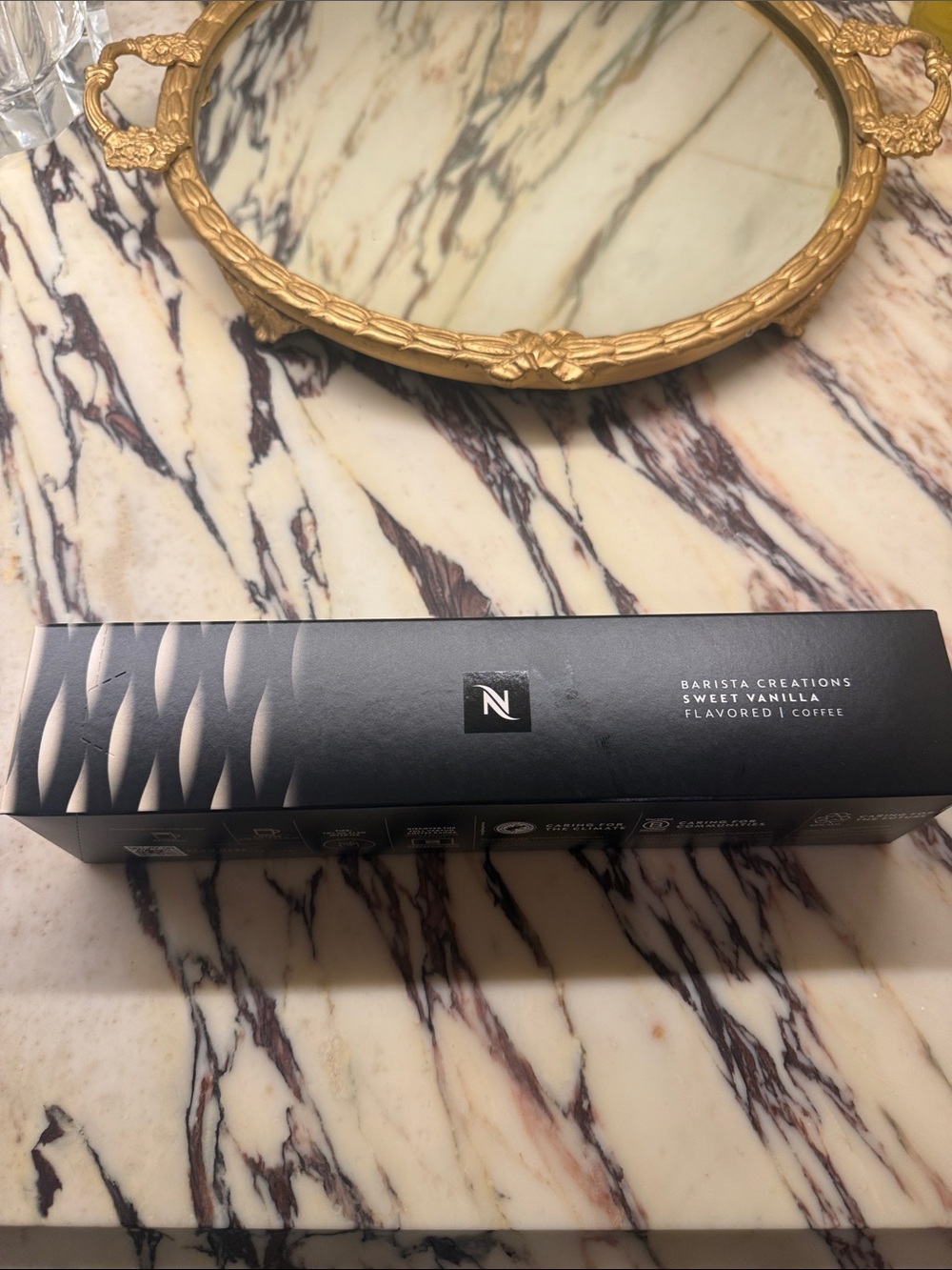 Sweet Vanilla flavored Nespresso VERTUO Coffee pods 10 pods